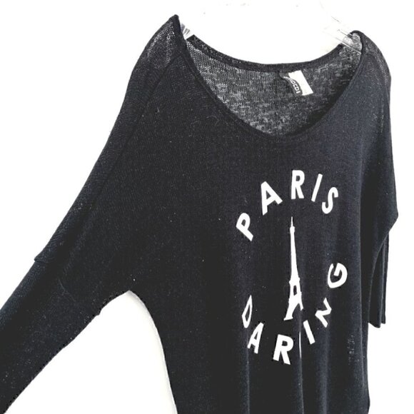 H&M Divided Women's XS Paris Darling Eiffel Top - Picture 4 of 7